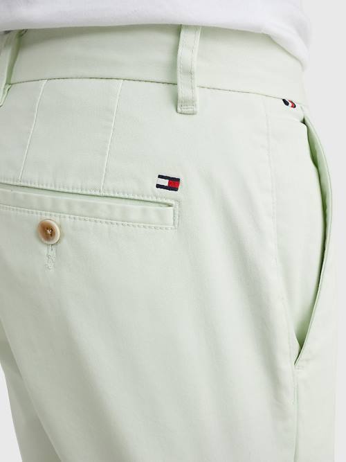 Green Tommy Hilfiger Essential 1985 Organic Cotton Men's Shorts | TH385LJK