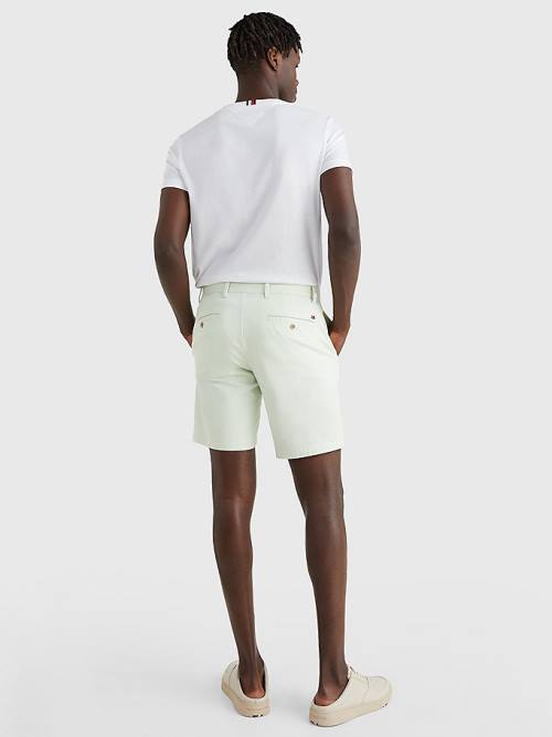 Green Tommy Hilfiger Essential 1985 Organic Cotton Men's Shorts | TH385LJK