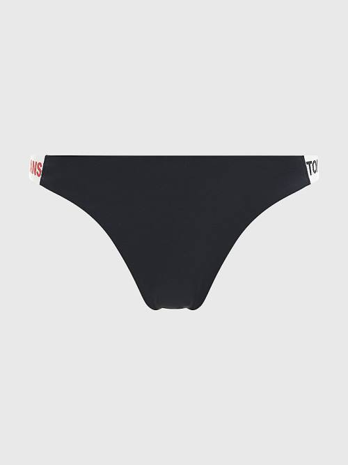 Green Tommy Hilfiger High Leg Cheeky Bikini Bottoms Women's Swimwear | TH637UBO