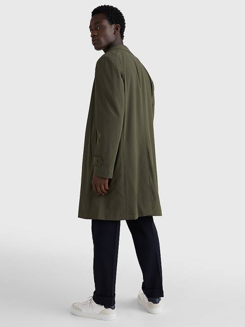 Green Tommy Hilfiger Light Trench Men's Coats | TH028DPS