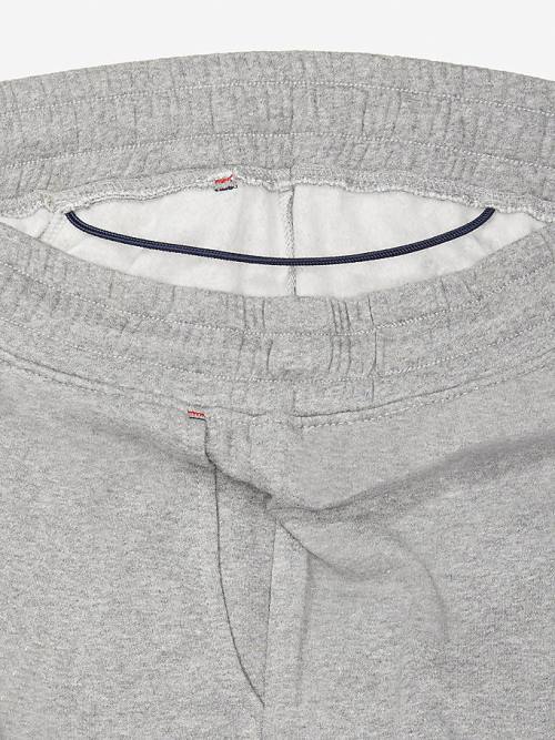 Grey Tommy Hilfiger Adaptive Logo Women's Shorts | TH625YEU