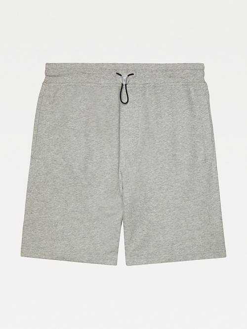 Grey Tommy Hilfiger Adaptive Regular Fit Men\'s Shorts | TH805YWC