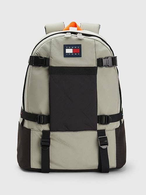 Grey Tommy Hilfiger Adventure Backpack Men\'s Bags | TH329BVT