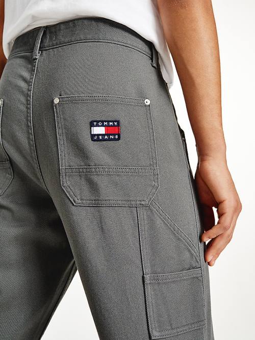 Grey Tommy Hilfiger Carpenter Style Men's Pants | TH416TSU