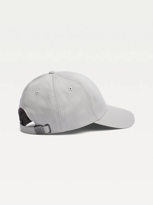 Grey Tommy Hilfiger Classic Baseball Cap Men's Hats | TH347FYH