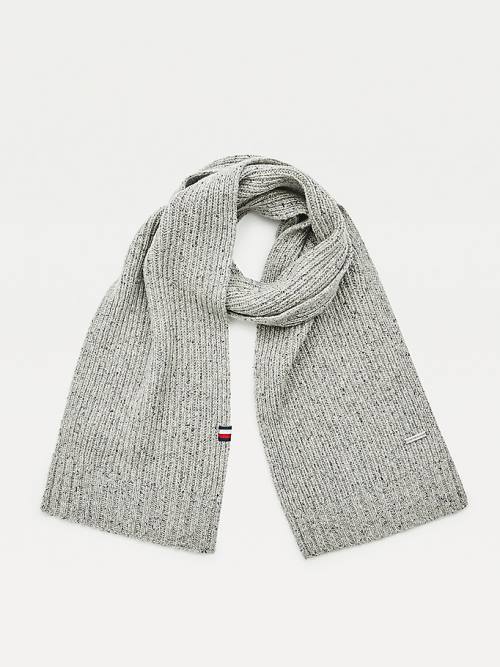 Grey Tommy Hilfiger Elevated Essential Men\'s Scarves | TH029VGH