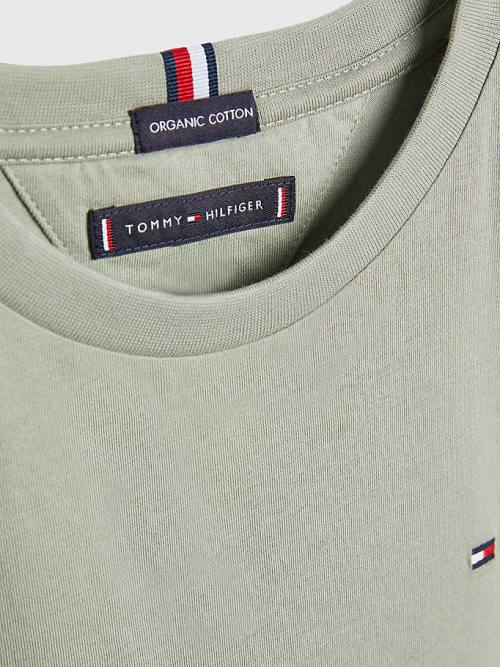 Grey Tommy Hilfiger Essential Organic Cotton Boys' T Shirts | TH643HBF