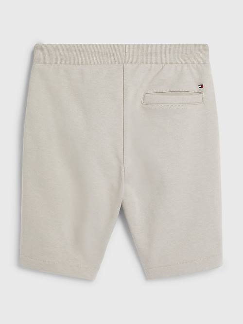 Grey Tommy Hilfiger Natural Earth Dye Sweat Shorts Boys' Pants | TH642LBA