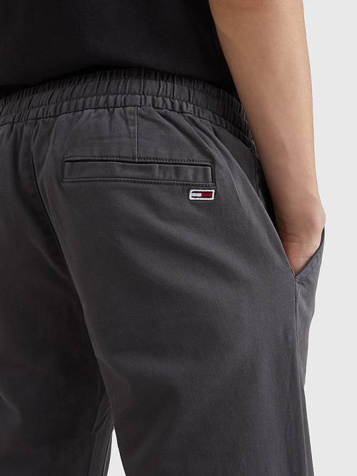 Grey Tommy Hilfiger Scanton Cargo Pocket Joggers Men's Pants | TH704RTP