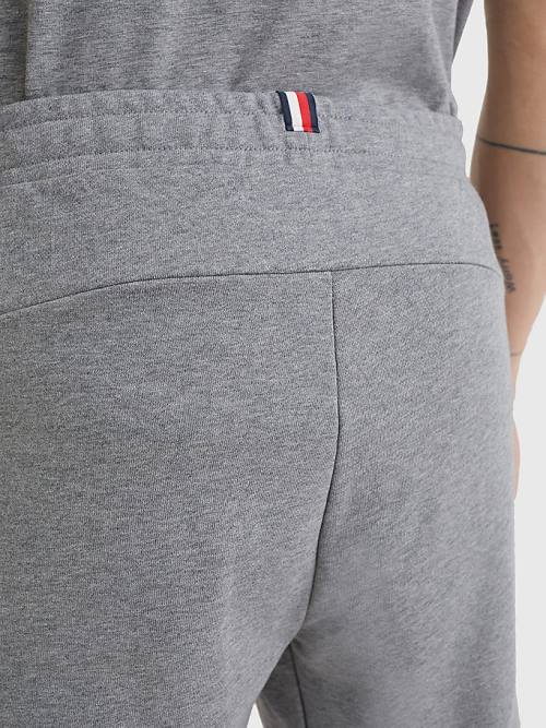 Grey Tommy Hilfiger Sport Essential TH Cool Sweat Men's Shorts | TH084EGL