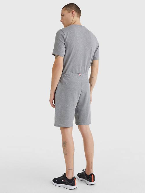 Grey Tommy Hilfiger Sport Essential TH Cool Sweat Men's Shorts | TH084EGL