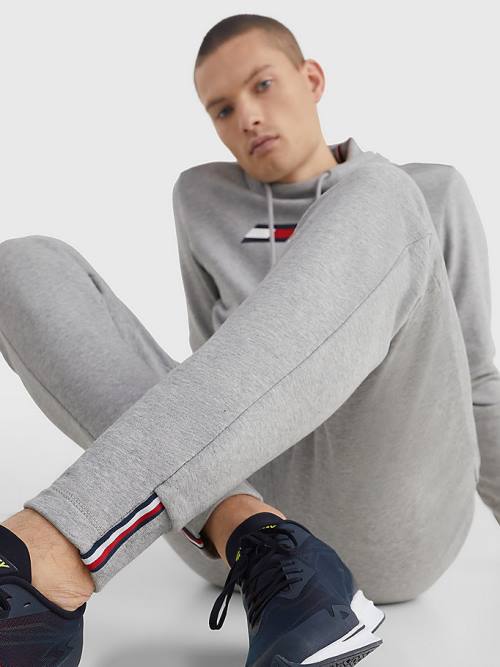 Grey Tommy Hilfiger Sport Terry Joggers Men's Pants | TH290GZT