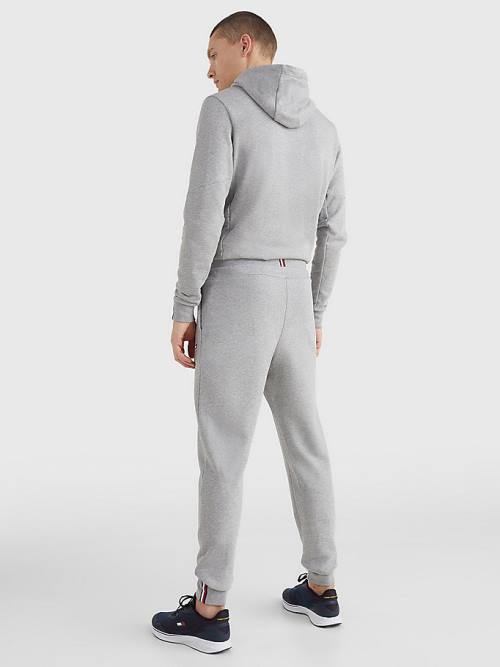 Grey Tommy Hilfiger Sport Terry Joggers Men's Pants | TH290GZT