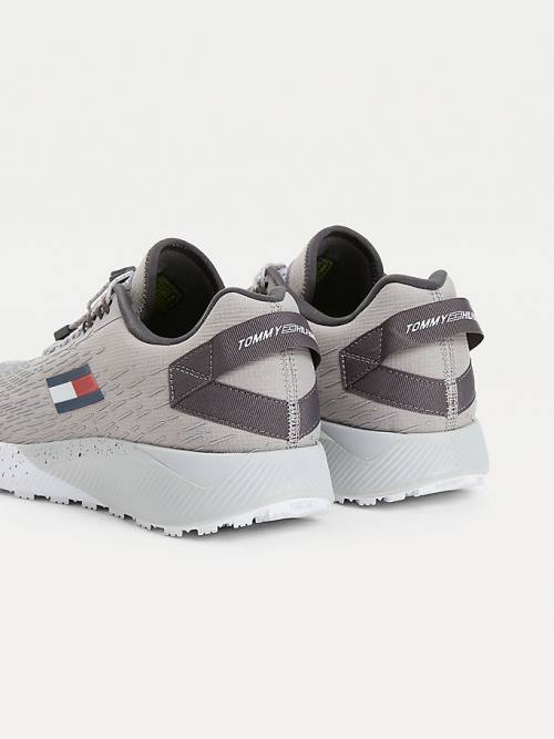 Grey Tommy Hilfiger Sport Trail Men's Sneakers | TH219TGS