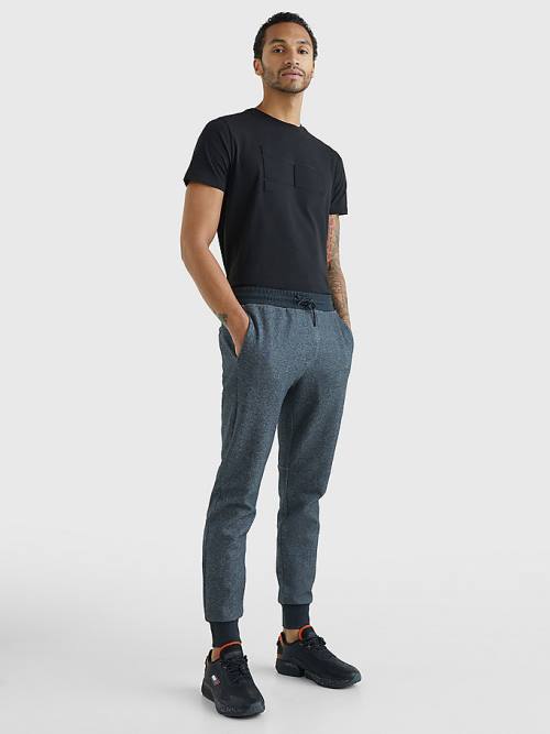 Grey Tommy Hilfiger TH Tech Essential Joggers Men's Pants | TH324HFM