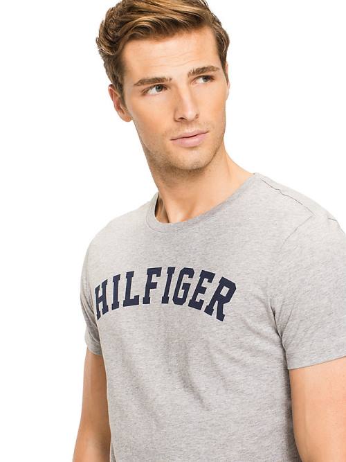 Grey Tommy Hilfiger Tommy Hilfiger Logo Men's Pyjamas | TH531CIO