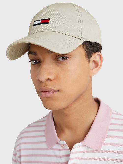 Grey Tommy Hilfiger Tommy Jeans Cap Men's Hats | TH387HUF