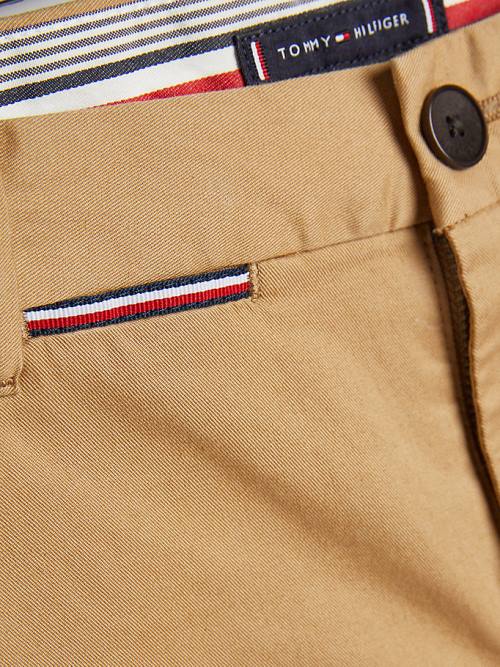 Khaki Tommy Hilfiger 1985 Essential Chinos Boys' Pants | TH237EJB