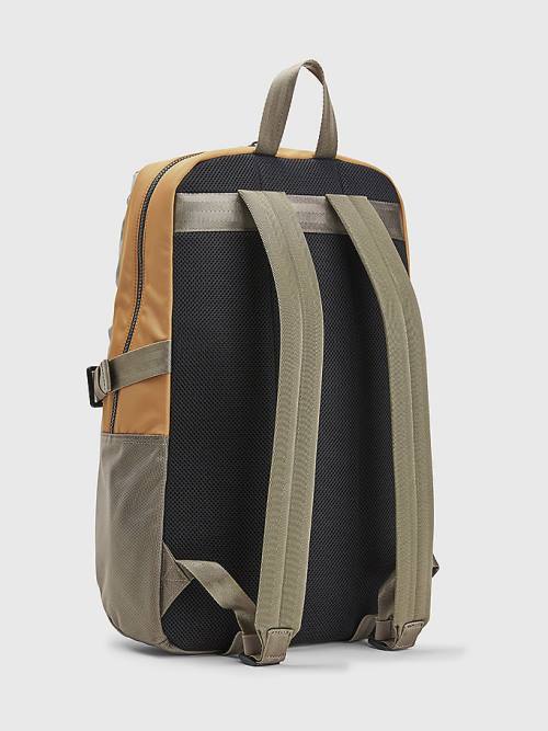 Khaki Tommy Hilfiger Utility Backpack Men's Bags | TH285BUT