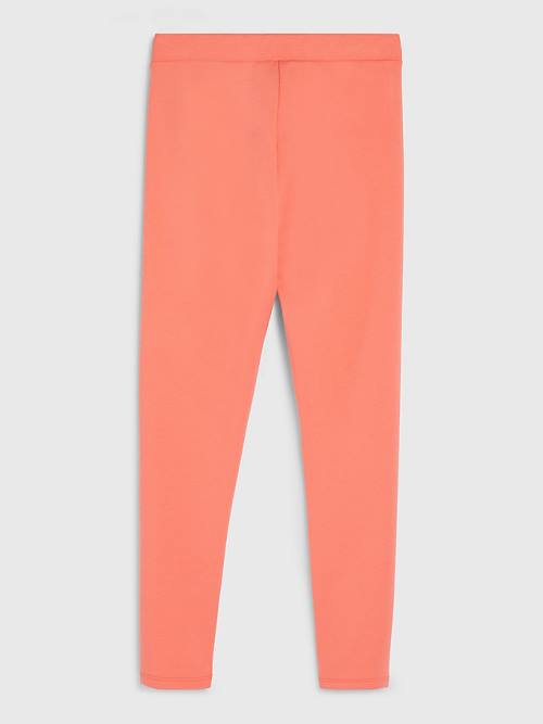 Orange Tommy Hilfiger Ponti di Roma Leggings Girls' Pants | TH087VOA