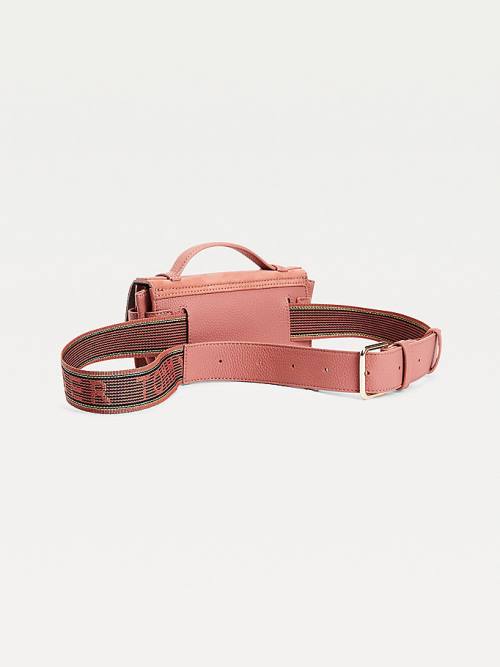 Orange Tommy Hilfiger TH Soft Monogram Belt Women's Bags | TH426EWC