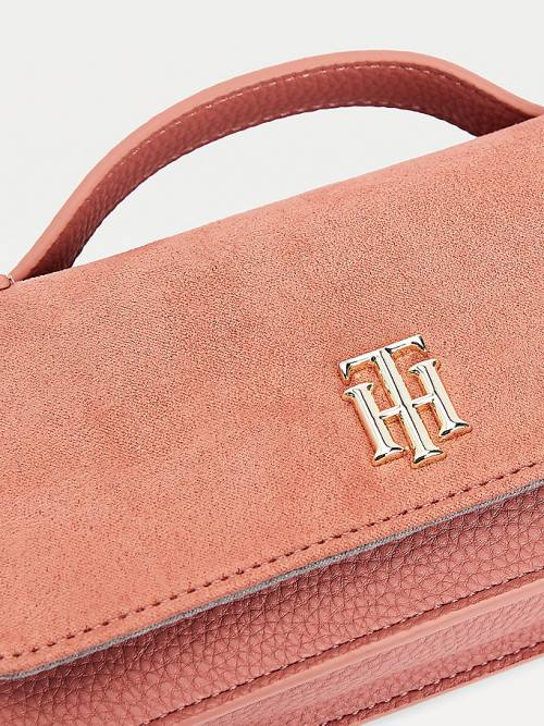 Orange Tommy Hilfiger TH Soft Monogram Belt Women's Bags | TH426EWC