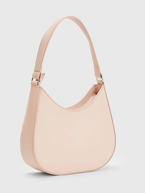 Pink Tommy Hilfiger Chain Shoulder Women's Bags | TH307DRJ