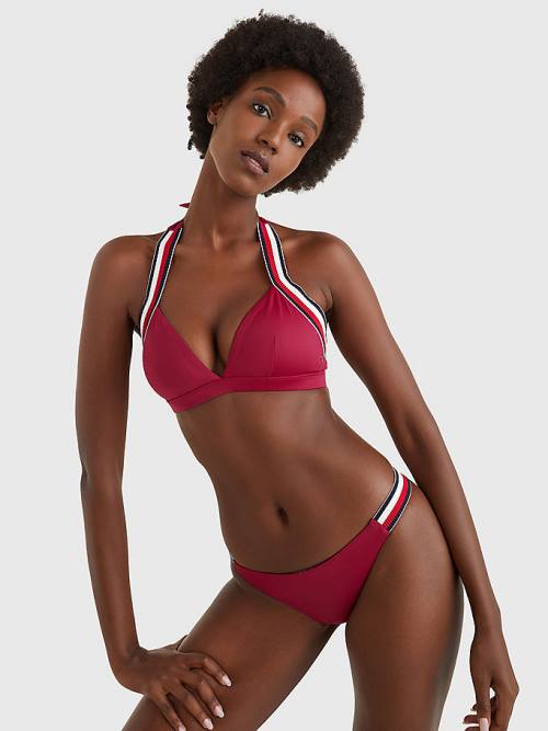 Pink Tommy Hilfiger Cheeky Fit Bikini Bottoms Women\'s Swimwear | TH532PXI