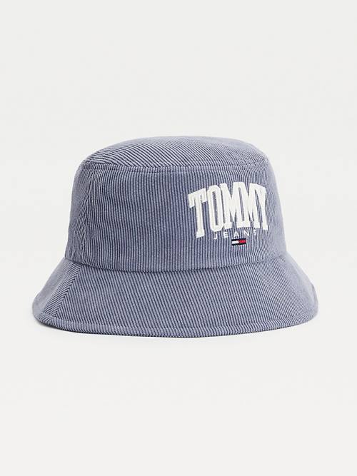 Purple Tommy Hilfiger College Bucket Men\'s Hats | TH642PFM