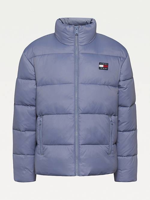 Purple Tommy Hilfiger Recycled Nylon Puffer Women's Jackets | TH936RZE