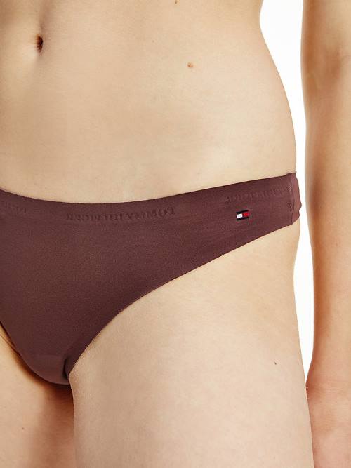 Purple Tommy Hilfiger TH Ultra Soft Thong Women's Underwear | TH294SXZ