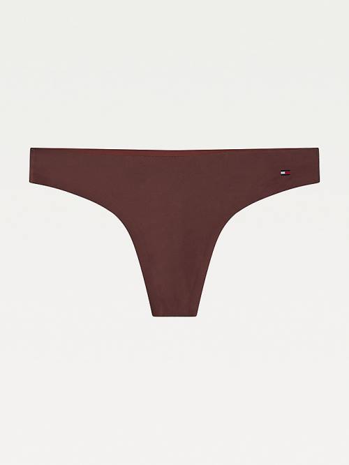 Purple Tommy Hilfiger TH Ultra Soft Thong Women's Underwear | TH294SXZ