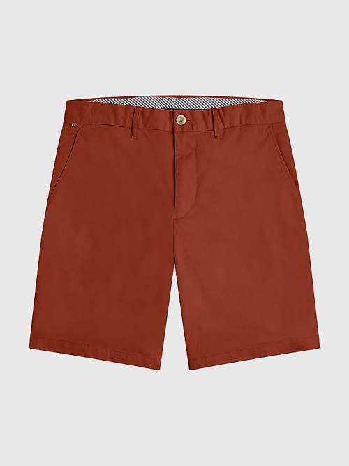 Red Tommy Hilfiger Essential 1985 Organic Cotton Men's Shorts | TH384UEO