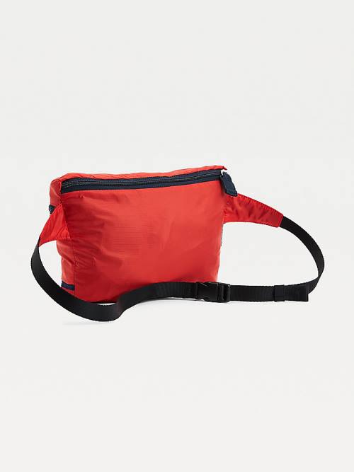 Red Tommy Hilfiger Packable Poncho Bum Women's Bags | TH573KYZ