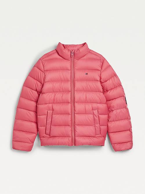 Red Tommy Hilfiger Recycled Down Girls\' Jackets | TH270OXT