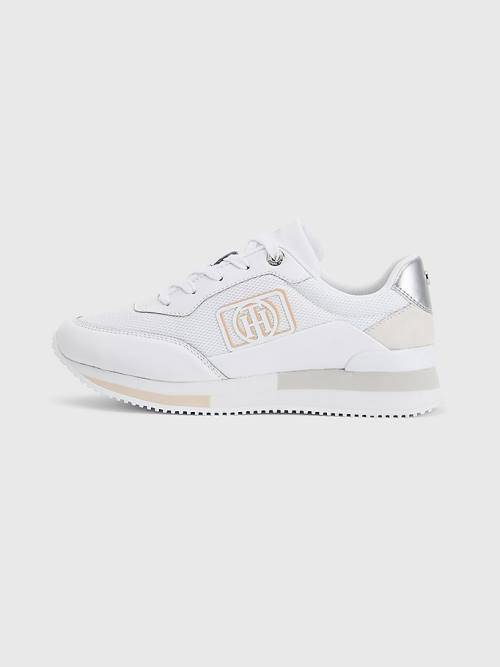 White Tommy Hilfiger Active City Women's Sneakers | TH018UCV