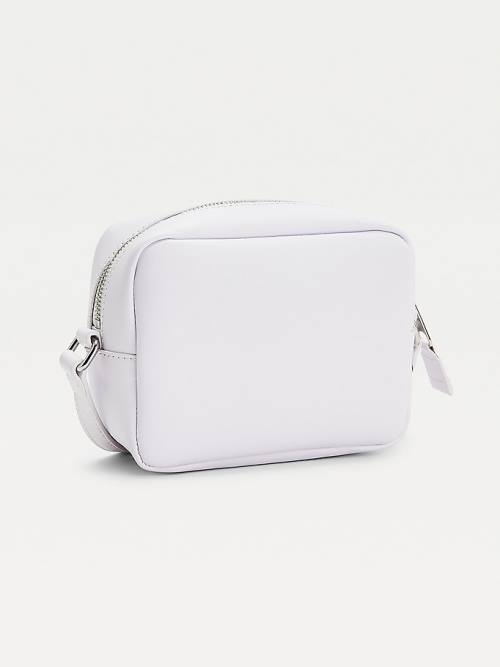 White Tommy Hilfiger Essential Logo Camera Women's Bags | TH162APV