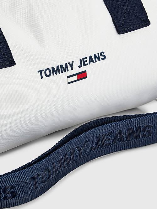 White Tommy Hilfiger Essential Logo Crossover Women's Bags | TH209URY