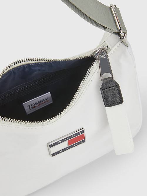 White Tommy Hilfiger Festival Shoulder Women's Bags | TH107QUK