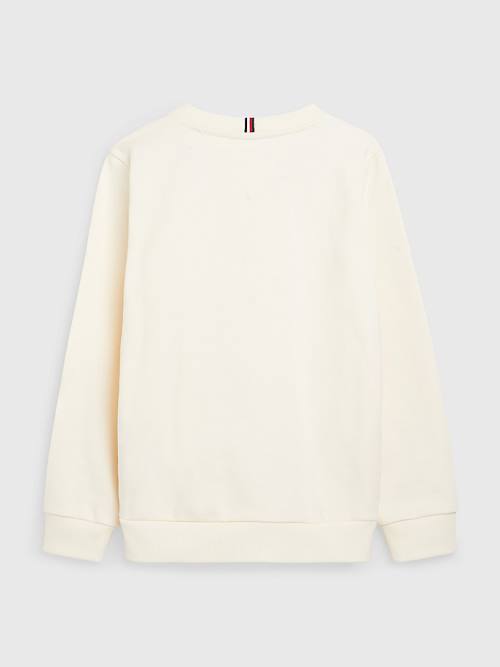 White Tommy Hilfiger Natural Earth Dye Boys' Sweatshirts | TH612FDL