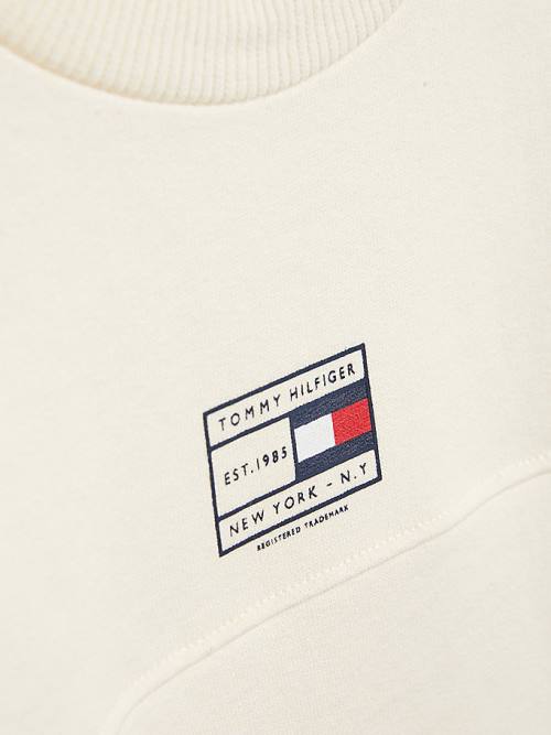 White Tommy Hilfiger Natural Earth Dye Boys' Sweatshirts | TH612FDL