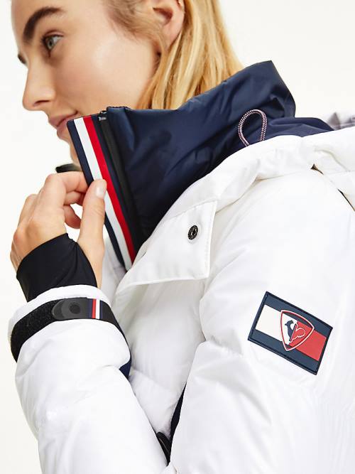 White Tommy Hilfiger Rossignol Tonal Ski Women's Jackets | TH436LPJ