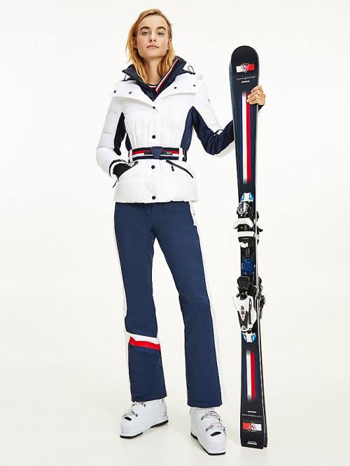 White Tommy Hilfiger Rossignol Tonal Ski Women\'s Jackets | TH436LPJ