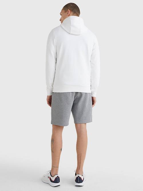 White Tommy Hilfiger Sport Essential TH Cool Men's Hoodie | TH278AZC