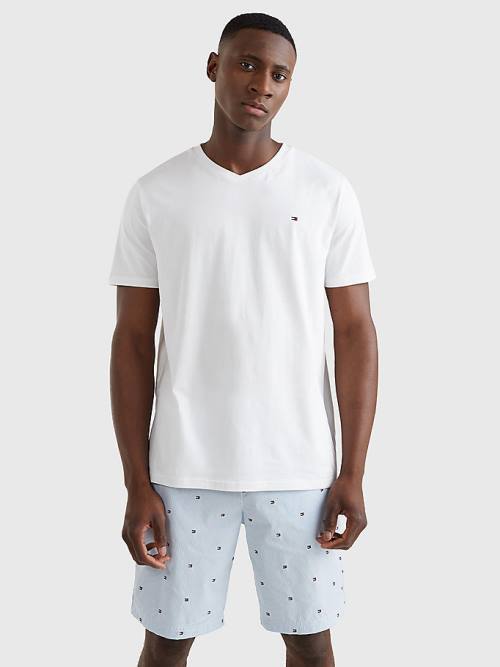 White Tommy Hilfiger TH Modern Oversized Men\'s Pyjamas | TH378FJP