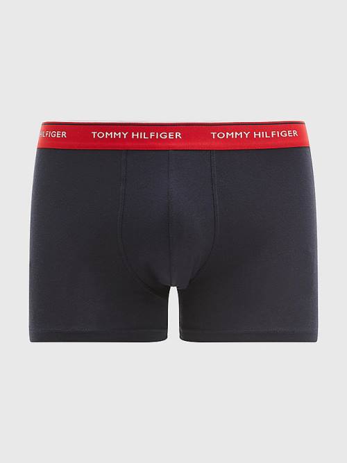 Yellow Tommy Hilfiger 3-Pack Premium Essential Trunks Men\'s Underwear | TH597MVF