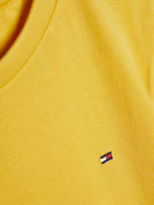 Yellow Tommy Hilfiger Essential Organic Cotton Boys' T Shirts | TH013JUQ