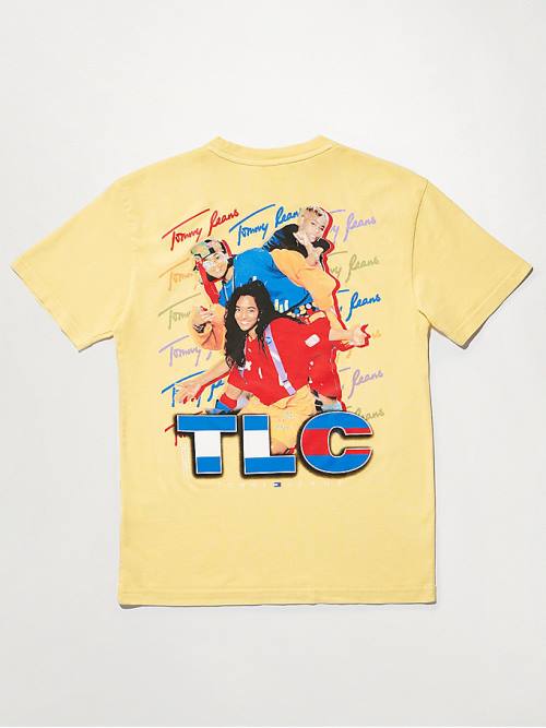 Yellow Tommy Hilfiger Tommy Revisited TLC Men's T Shirts | TH658ATG