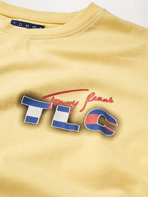 Yellow Tommy Hilfiger Tommy Revisited TLC Men's T Shirts | TH658ATG